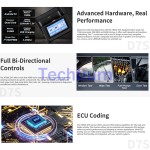 XTOOL D7S  Car Diagnostic Tools All System 36+ Functions